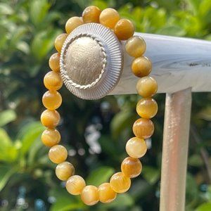 8mm Golden Tigers Eye Stretch Bracelet